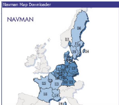 NAVMAN ICN 620 - CARTES ROUTIÈRES DISPONIBLES - 2