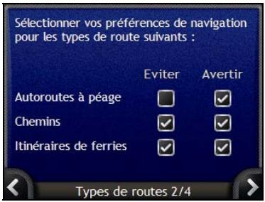 NAVMAN N - Types de rues 2/4 - 2