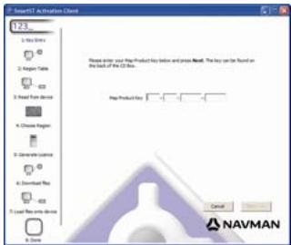 NAVMAN N - Comment installer des cartes routières à partir du CD ? - 3
