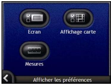 NAVMAN N - Afficher les préférences - 1