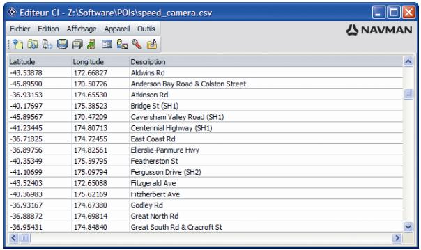 NAVMAN N - Comment installer les Centres d'intérêt personnelisés ? - 1