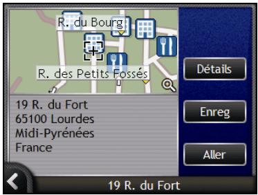 NAVMAN N - Comment se rendre à un emplacement récent? - 5