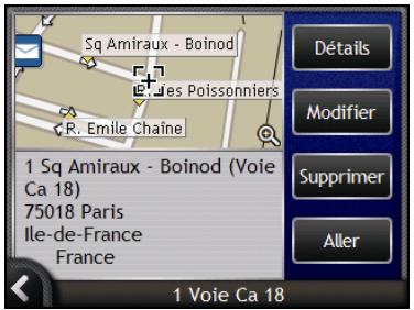 NAVMAN N - Comment modifier le nom d'un Favori ? - 4