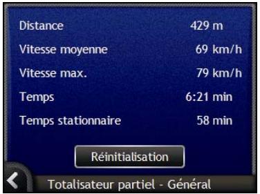 NAVMAN N - Comment visualiser les statistiques sur mes trajets à ce jour? - 1