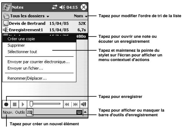 NAVMAN PIN 570 - Notes : notez vos pensées et vos idées - 1