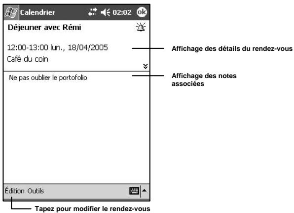 NAVMAN PIN 570 - Utilisation de l'écran récapitulatif - 1