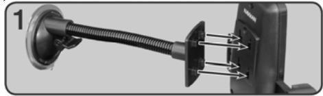 NAVMAN PIN 570 - Installation de votre PiN dans un vehicule - 1