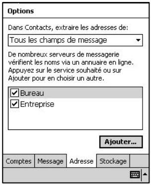 NAVMAN PIN 570 - Configuration des paramètres globaux du compte - 3