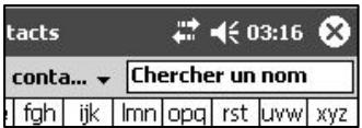 NAVMAN PIN 570 - Rechercher un contact - 1