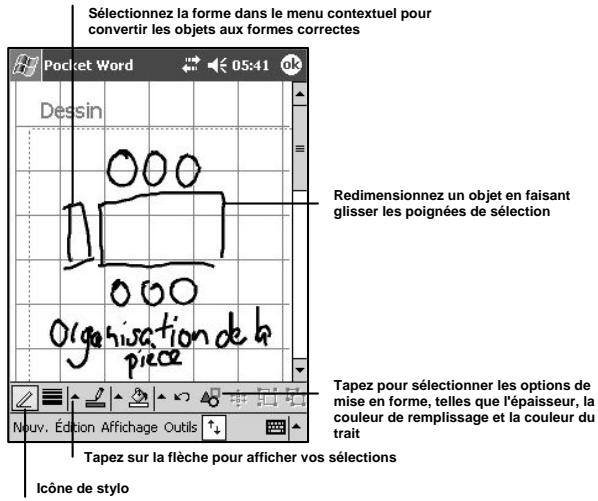NAVMAN PIN 570 - Mode Dessin - 1