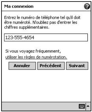 NAVMAN PIN 570 - Création d'une connexion modem à un FAI - 3
