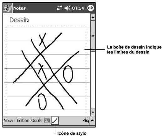 NAVMAN PIN 570 - Pour creer un dessin : - 1