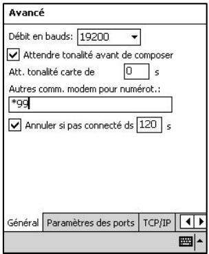 NAVMAN PIN 570 - Création d'une connexion modem à un FAI - 5