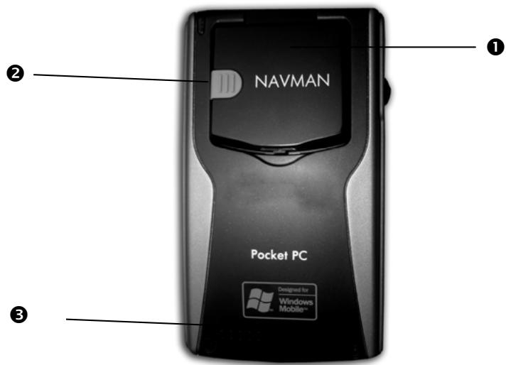 NAVMAN PIN 570 - Face arrière - 1
