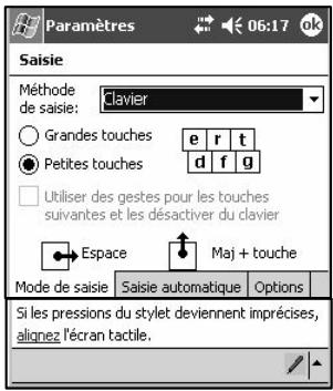 NAVMAN PIN 570 - Options de saisie automatique : - 5