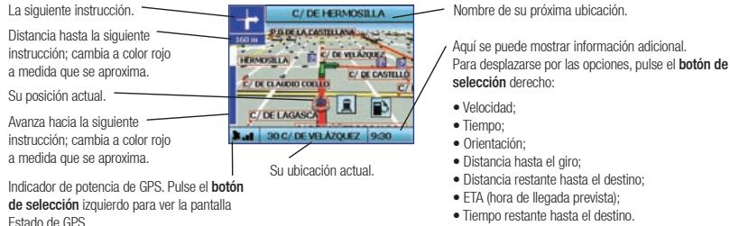 NAVMAN ICN330 - Pantalla Mapa 3D - 1