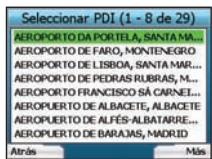 NAVMAN ICN330 - Navegación hasta un punto de interes (PDI) - 5