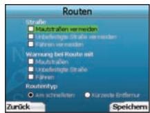 NAVMAN ICN330 - Navigationseinstellungen - 1