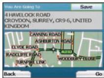 NAVMAN ICN330 - Navigating to an Address - 11