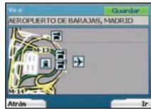 NAVMAN ICN330 - Navegación hasta un punto de interes (PDI) - 7