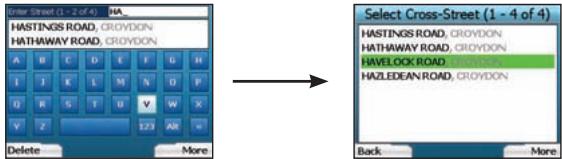 NAVMAN ICN330 - Navigating to an Address - 9