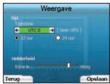 NAVMAN ICN330 - Weergaveoorkeuren - 1
