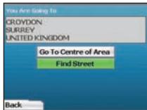 NAVMAN ICN330 - Navigating to an Address - 6