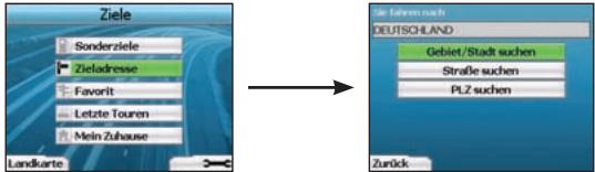 NAVMAN ICN330 - ZueinerAdressenavigieren - 1