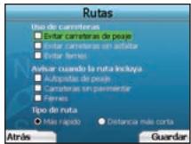 NAVMAN ICN330 - Preferencias de navigation - 1