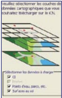 NAVMAN ICN530 - Couches de carte - 1