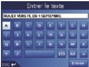 NAVMAN ICN530 - Enregistrement d'un favori - 2