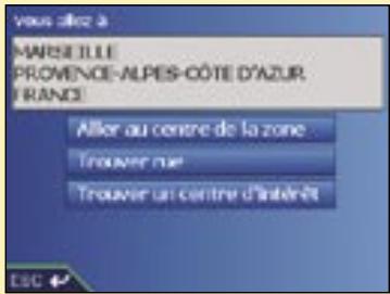 NAVMAN ICN530 - Configuration de la destination en fonction de l'adresse - 3