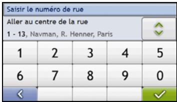 NAVMAN S30 3D - Utilisation de l'écran Recherche de la destination - 2