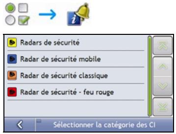NAVMAN S30 3D - Alertes de CI - 1