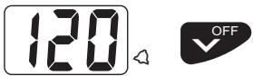 NAVMAN DEPTH 2100 - Activation/désactivation de l'alarme - 2