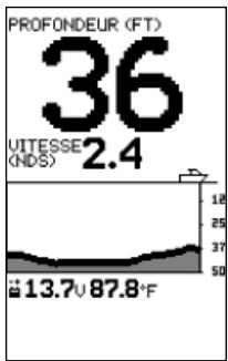 NAVMAN FISH 4331 - Gain manuel - 2