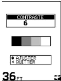 NAVMAN FISH 4331 - 4-4 Menu CONTRASTE - 2