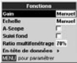 NAVMAN FISHFINDERS FISH 4600 - 5-2 Ecran Sonar Zoom - 2