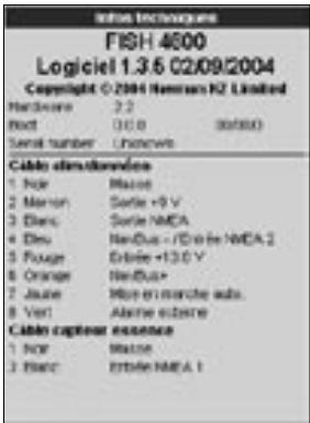 NAVMAN FISHFINDERS FISH 4600 - 5-8 EcranInfosTechniques - 1