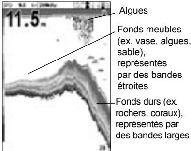 NAVMAN FISHFINDERS FISH 4600 - Intensité des échos - 1