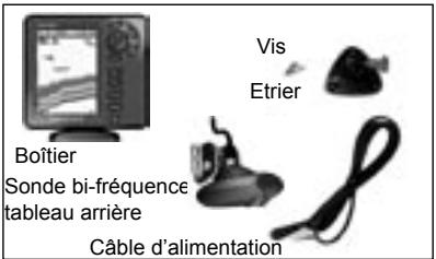 NAVMAN FISHFINDERS FISH 4600 - 6-1 Éléments livrés avec votre sondeur de pêche - 1