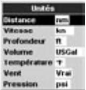 NAVMAN FISHFINDERS FISH 4600 - Menu et fonctions Paramétrage - 4