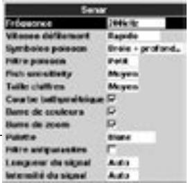 NAVMAN FISHFINDERS FISH 4600 - Menu et fonctions Paramétrage - 2