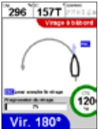 NAVMAN G-PILOT 3380 - 3-10 Modes de virement - 3