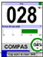 NAVMAN G-PILOT 3380 - 3-8-1 Modifier le cap de consigne en mode compas - 1