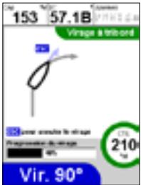 NAVMAN G-PILOT 3380 - 3-10 Modes de virement - 2