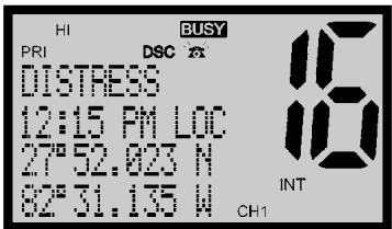 NAVMAN VHF 7100US - 1-5 Symboles LCD et leur signification - 2