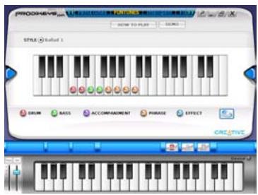 CREATIVE PRODIKEYS DM - Modes de lecture - 2