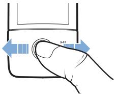 CREATIVE ZEN V PLUS - De 5-weg navigatiejoystick gebruiken - 3