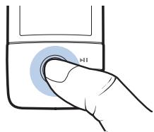 CREATIVE ZEN V PLUS - De 5-weg navigatiejoystick gebruiken - 2